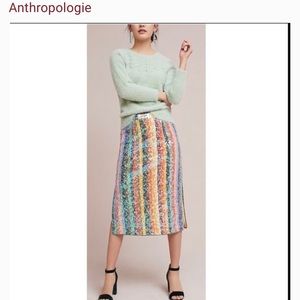 🌟RARE🌟 Anthropologie Maeve Midi Skirt